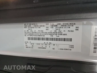 2020 Ford Transit 250 Cargo Van Low Roof 148.0" WB - miniatura 13