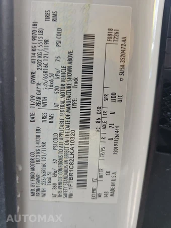 2020 Ford Transit 250 Cargo Van Medium Roof 148.0" WB - miniatura 13