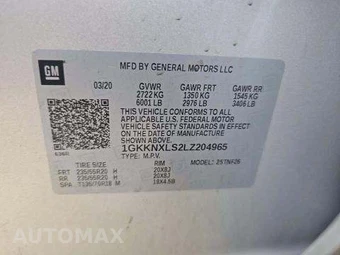 2020 GMC Acadia Denali 5SA – miniatura 2