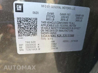 2020 GMC Acadia Denali 5SA - miniatura 5