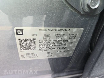 2020 GMC Acadia SLE 3SA – miniatura 15