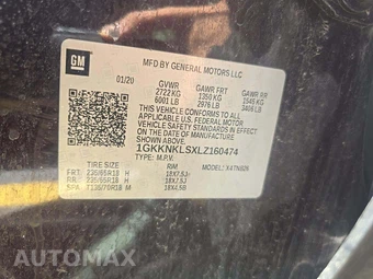 2020 GMC Acadia SLE 3SA – miniatura 5