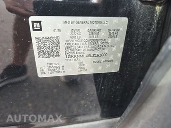 2020 GMC Acadia SLT 4SA – miniatura 15