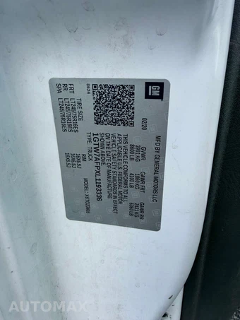 2020 GMC Savana 2500 Cargo Van 1WT 135.2" WB - miniatura 17