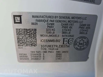 2020 GMC Sierra 1500 AT4 Crew Cab Short Bed - miniatura 5