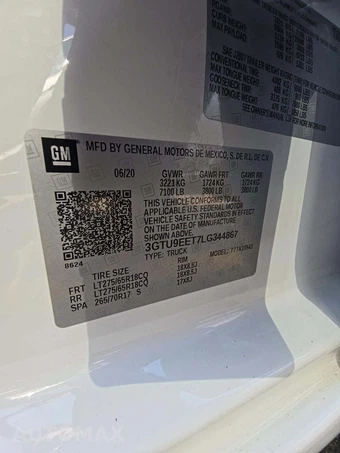 2020 GMC Sierra 1500 AT4 Crew Cab Short Bed 4SB - miniatura 5