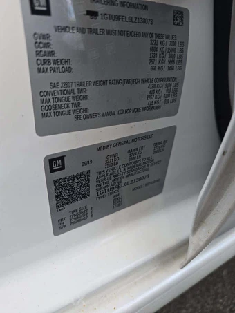 2020 GMC Sierra 1500 Denali Crew Cab Medium Bed 5SA - miniatura 5