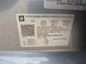 2020 GMC Sierra 1500 Denali Crew Cab Medium Bed 5SA - miniatura 2