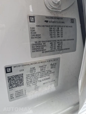 2020 GMC Sierra 1500 Denali Crew Cab Medium Bed 5SA - miniatura 21