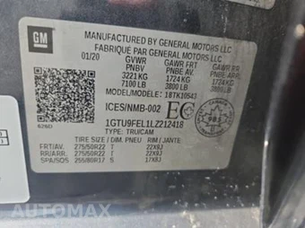 2020 GMC Sierra 1500 Denali Crew Cab Short Bed - miniatura 7