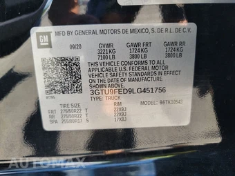 2020 GMC Sierra 1500 Denali Crew Cab Short Bed 5SA - miniatura 21