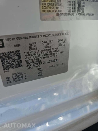 2020 GMC Sierra 1500 Denali Crew Cab Short Bed 5SA - miniatura 5