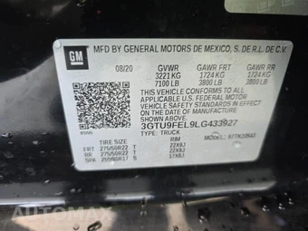 2020 GMC Sierra 1500 Denali Crew Cab Short Bed 5SA - miniatura 11