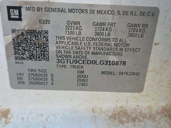 2020 GMC Sierra 1500 Elevation Crew Cab Short Bed 3SB - miniatura 5