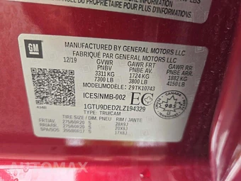 2020 GMC Sierra 1500 SLT Crew Cab Medium Bed - miniatura 2