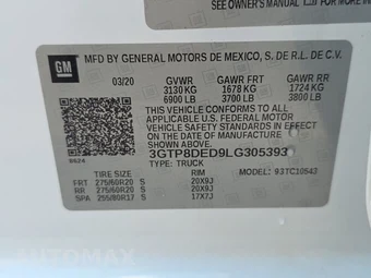 2020 GMC Sierra 1500 SLT Crew Cab Short Bed 4SA - miniatura 14
