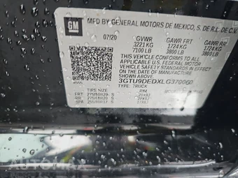 2020 GMC Sierra 1500 SLT Crew Cab Short Bed 4SA - miniatura 14