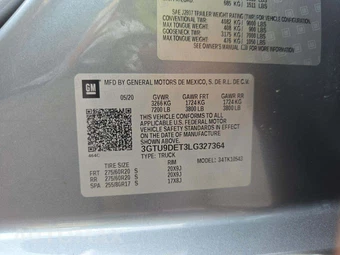 2020 GMC Sierra 1500 SLT Crew Cab Short Bed 4SA - miniatura 5