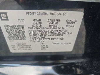 2020 GMC Sierra 2500 Denali HD Crew Cab Medium Bed 5SA - miniatura 2