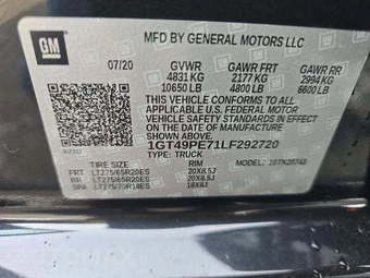 2020 GMC Sierra 2500HD AT4 Crew Cab Medium Bed 4SB - miniatura 5