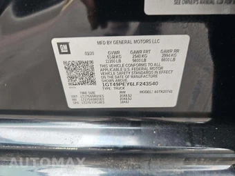 2020 GMC Sierra 2500HD AT4 Crew Cab Medium Bed 4SB - miniatura 5