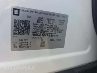 2020 GMC Terrain SLT 4SA – miniatura 5