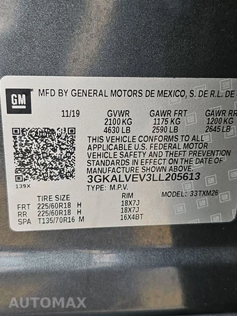 2020 GMC Terrain SLT 4SA – miniatura 14