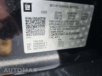 2020 GMC Yukon XL SLT 4SA - miniatura 5