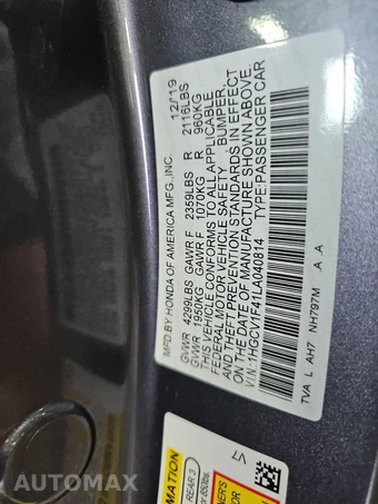 2020 Honda Accord Sedan EX 1.5T - miniatura 14