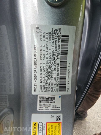 2020 Honda Accord Sedan EX-L 1.5T - miniatura 13