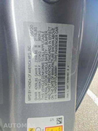 2020 Honda Accord Sedan LX 1.5T - miniatura 5