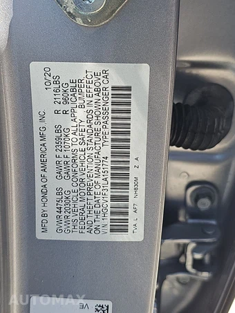 2020 Honda Accord Sedan Sport 1.5T - miniatura 14
