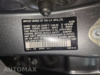 2020 Honda Civic Hatchback LX - miniatura 14