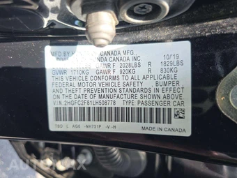 2020 Honda Civic Sedan Sport - miniatura 5