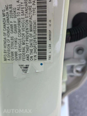 2020 Honda Civic Sedan Sport - miniatura 5