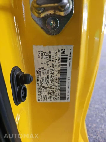 2020 Honda Civic Si Coupe w/Summer Tires - miniatura 2