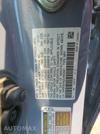 2020 Honda CR-V EX - miniatura 20