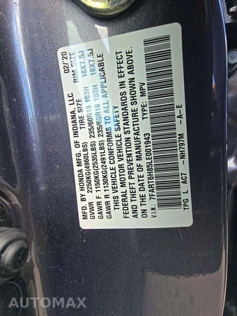2020 Honda CR-V Hybrid EX-L - miniatura 5