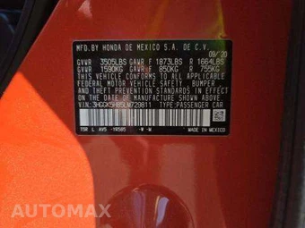 2020 Honda Fit EX - miniatura 6