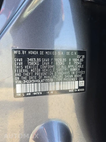 2020 Honda Fit LX - miniatura 14