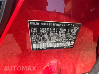 2020 Honda Fit LX - miniatura 5