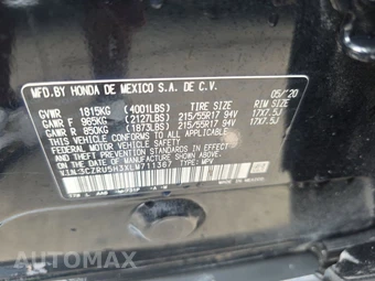 2020 Honda HR-V LX - miniatura 14