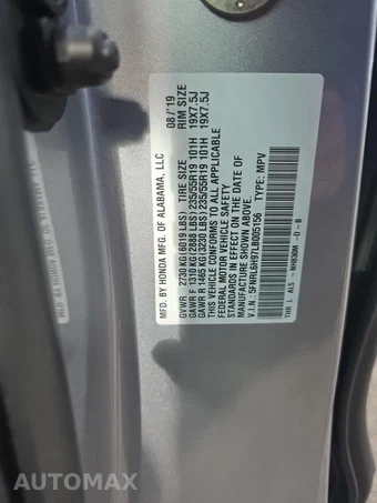 2020 Honda Odyssey Elite 118.1" WB - miniatura 19