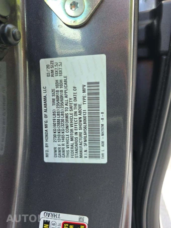 2020 Honda Odyssey EX 118.1" WB - miniatura 5