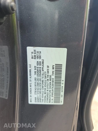 2020 Honda Odyssey EX-L 118.1" WB - miniatura 15