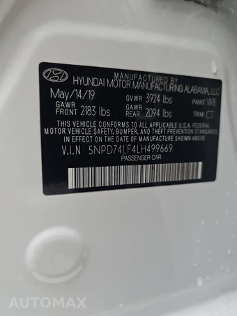 2020 Hyundai Elantra SE Sedan – miniatura 14