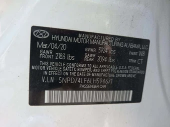 2020 Hyundai Elantra SE Sedan - miniatura 5