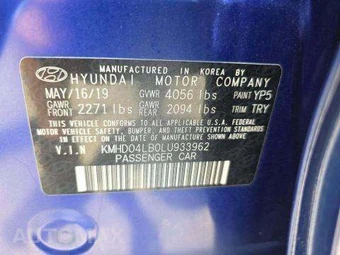 2020 Hyundai Elantra Sport Sedan - miniatura 6