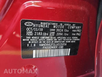 2020 Hyundai Elantra Value Edition Sedan – miniatura 14