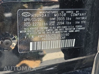 2020 Hyundai Ioniq Hybrid Blue – miniatura 14